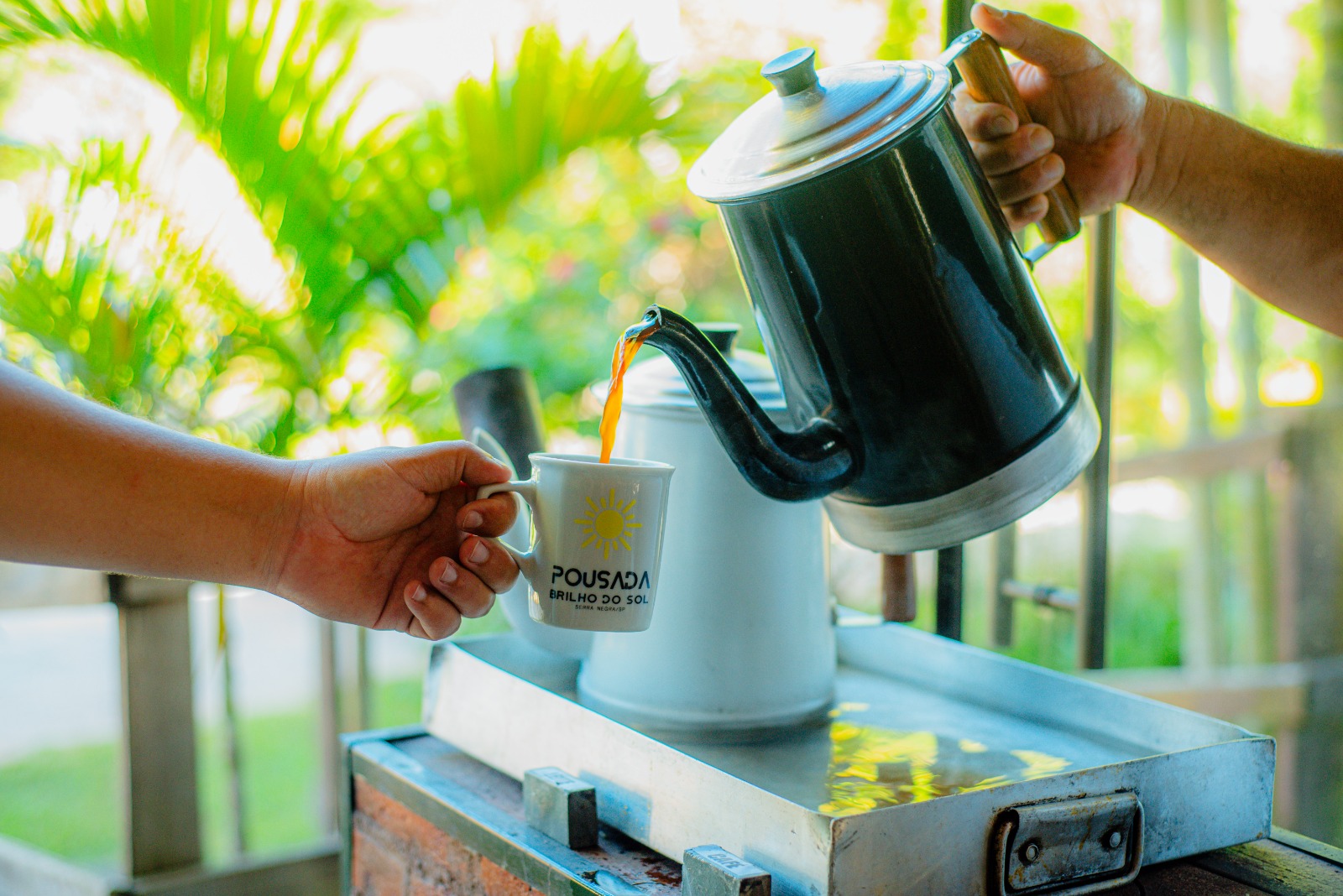 Foto do cafe da manhã oferecido